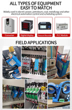 4-20mA Direct Current Transmitter 0-500A AC DC Hall Current Sensor Transducer 25mm Hole 0-10V 4-20mA RS485 Current Transmitter