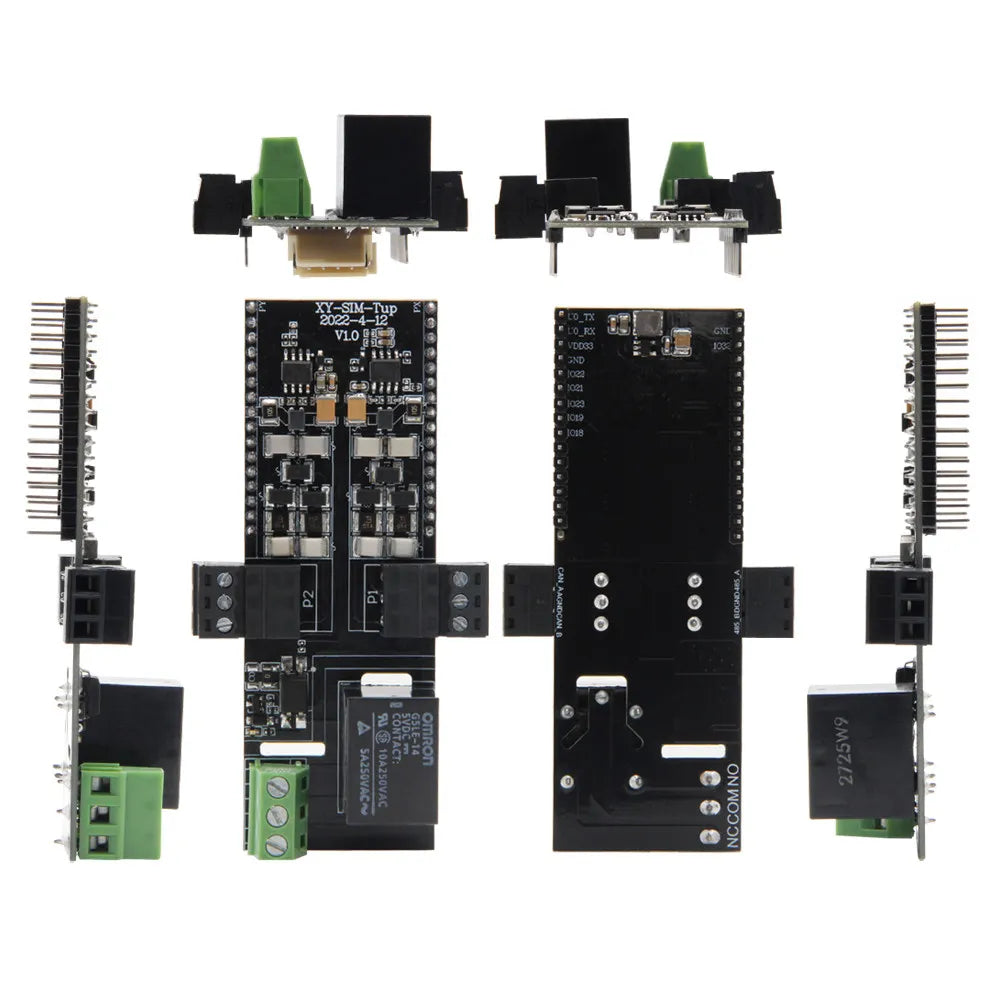LILYGO T-SimHat CAN RS485 Relay 5V Optocoupler Isolation Module