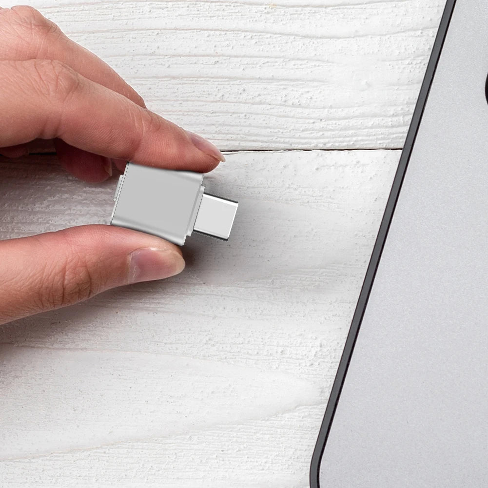 USB C Mouse Jiggler with Switch Button Mouse Mover 3 Jiggle Modes Mouse Shaker Keep Computer/Laptop Awake