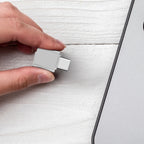 USB C Mouse Jiggler with Switch Button Mouse Mover 3 Jiggle Modes Mouse Shaker Keep Computer/Laptop Awake