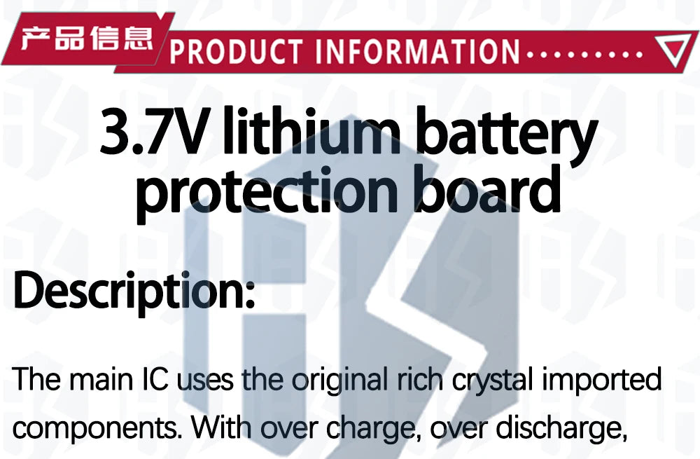 10PCS 1S 3.2V 3.7V 3A LiFePO4 / Lithium Li-ion BMS PCM Battery Protection Board Pcm For 18650 32650 Battery Packs
