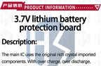 10PCS 1S 3.2V 3.7V 3A LiFePO4 / Lithium Li-ion BMS PCM Battery Protection Board Pcm For 18650 32650 Battery Packs