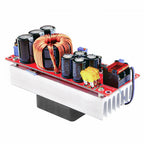 1800/1500/1200W DC-DC Boost Converter Step Up Power Supply Module 10-60V to 12-90V Adjustable Voltage Charger 40/30/20A