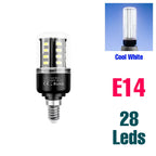 30W LED Indoor Corn Bulb E27/E26 Ceiling Lamp Bulbs E14 Spotlight B22 Living Room Bedroom Kitchen Washroom 220V Home Lighting