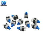 (10-100PCS) Micro Tact Push Button Switch Self-Lock/Reset 6Pin 5.8x5.8mm 7x7mm 8x8mm 8.5x8.5mm for PCB Repair/Electronics DIY