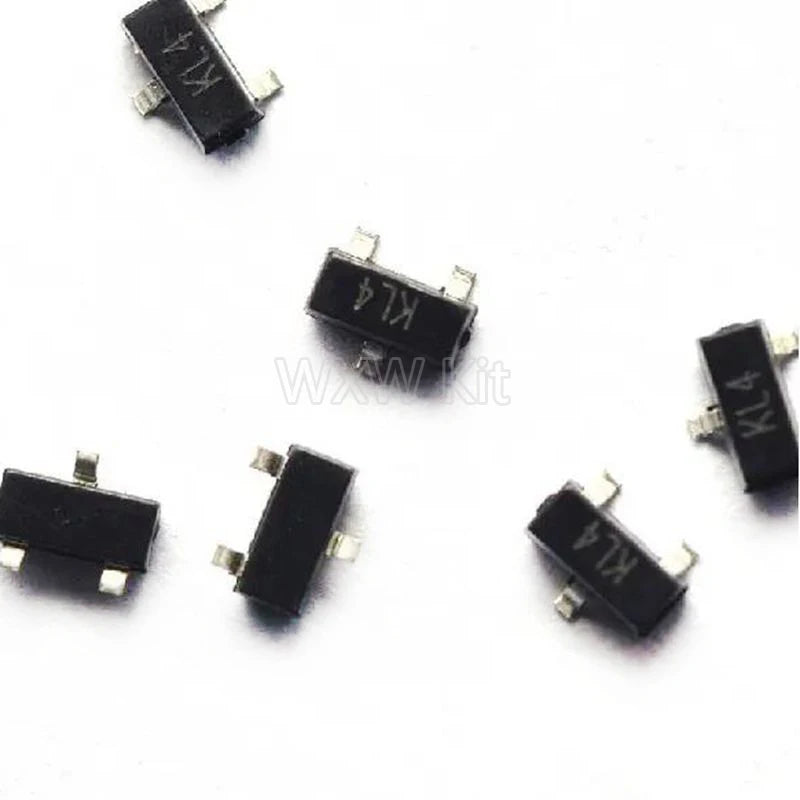 100pcs/lot New BAT54C KL1 BAT54S KL2 BAT54 KL3 BAT54A KL4 Schottky Diode SOT23