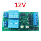 IO53A02 5-24V IO56D02 DC12V 24V Cycle Delay Relay Adjustable Time Control Switch Motor Forward Reverse Controller Time Relay