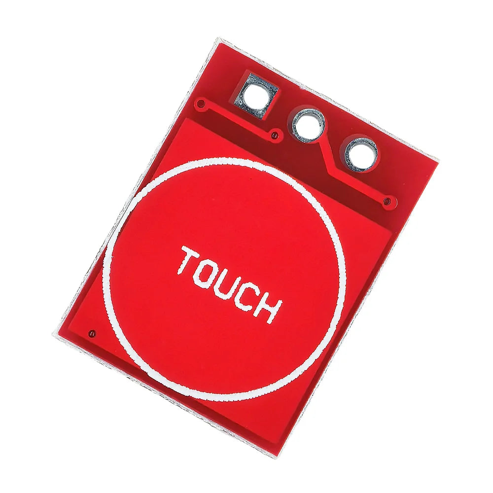 TTP223 Touch Key Capacitive Switch Button Module Capacitor Type Self-Locking/No-Locking Single Channel Reconstruction for Arduin