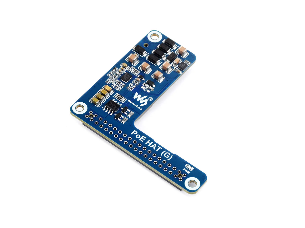 Power Over Ethernet HAT (G) For Raspberry Pi 5 / CM 5, 5V 5A Output, Supports 802.3af/at Network Standard, Raspberry Pi 5 PoE HA