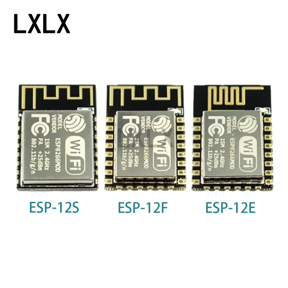 LXLX1 10 Pcs ESP8266 Serial WIFI Remote Wireless Control Wifi Module ESP-12E ESP-12F ESP12S