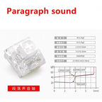Kailh Box White DIY Custom Mechanical Keyboard Clicky White Compatible Cherry MX SMD RGB 3 Pins Tactile Switch