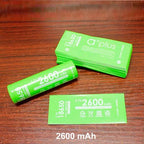 100pcs/lot 18650 lithium battery packaging skin PVC heat shrinkable sleeve battery packaging tube insulation shrink film