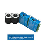 1/2/3/4/5 Axis Kit Nema23 Closed Loop Stepper Motor 1.2Nm/2Nm/3 Nm DC Hybird Servo With Encoder Motor Drive Kit  For CNC
