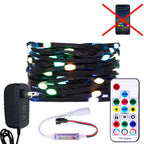 WS2812B RGBIC LED String 5M-20M Dream Color Party Christmas Lights Individually Addressable String Lights Waterproof USB DC DC5V