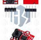 DC 3.3V/5V 0-40KPa Pressure Sensor Module with 2.5mm Soft Tube - Digital Liquid Water Level Controller Board for Arduino