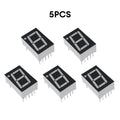 5/10PCS 0.56inches 7 Segment 1 Digital LED Display Super Red Green Common Cathode