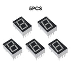 5/10PCS 0.56inches 7 Segment 1 Digital LED Display Super Red Green Common Cathode