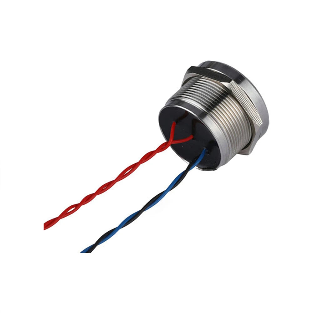 12/16/19/22/25/30MM IP68 Waterproof Stainless Steel  Momentary Push Button Switch Metal Piezo Touch Switch