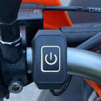 1/2pcs Motorcycle Handlebar Switch ON OFF Headlight Horn Control Modification Switch 22mm Waterproof Button Accessories12V