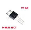 10/PCS New MBR2545CT 2545CT TO-220 Schottky diode 30A 45V In Stock