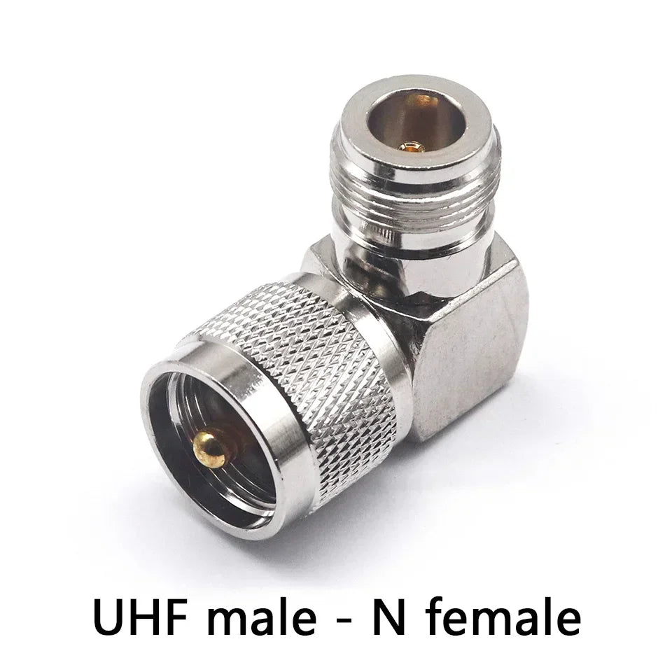 RF Connector UHF-JKW UHF N-S Male and Female UHF/N-KJ M Female Elbow 90 Degree SL16/SO239 Right Angle RF Adapter