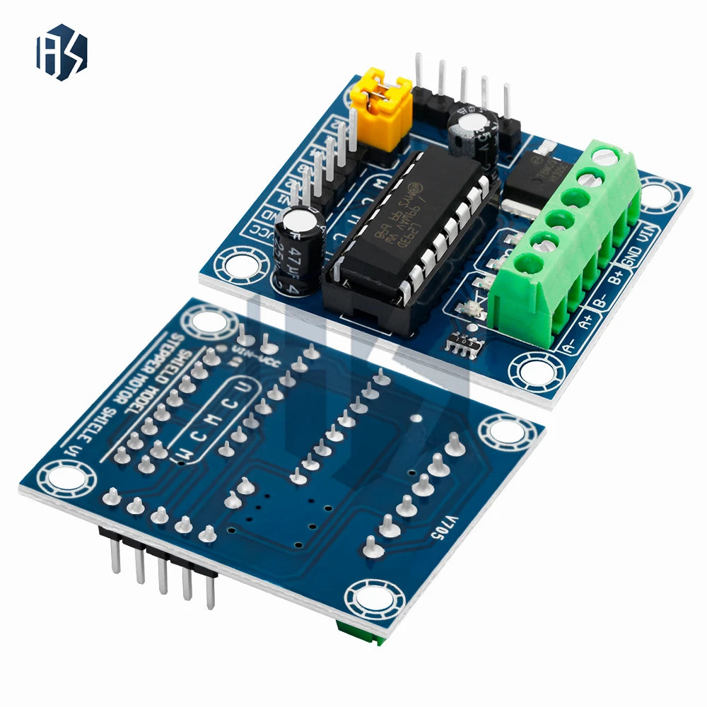 Mini 4-Channel Motor Driver Shield (L293D Module): High-Voltage Current Expansion for Arduino UNO/MEGA 2560