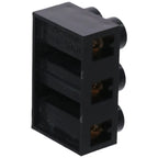 Terminal Block 500V 60A Dual Row 3 Positions Screw Electric Barrier Strip