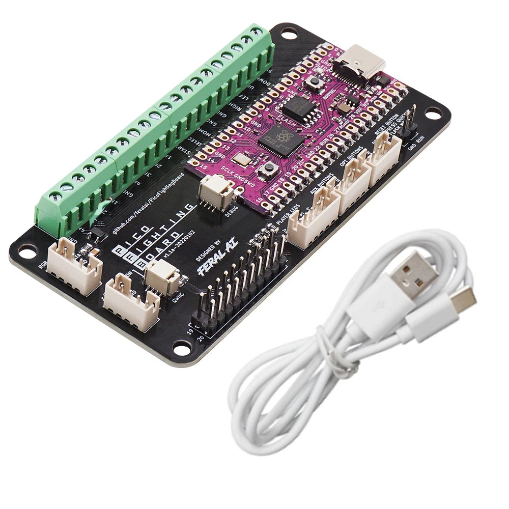 Raspberry Pi Pico Fighting Board For PC Game Console V1.1A Picoboot Keyboard Converter For PS3/PS4