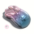 SayRose MO‑76 Cute Cat Paw Wireless Mouse 2.4G Bluetooth 5.0 Dual Mode 4‑Level DPI 800‑3200 Rechargeable Type‑C Mice for Laptop PC Mac Office Girl Gift