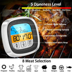 Digital Kitchen Thermometer Probe Touch Screen Meat Barbecue Food Temperature Measure Tool Steak BBQ Timer Cooking Tools