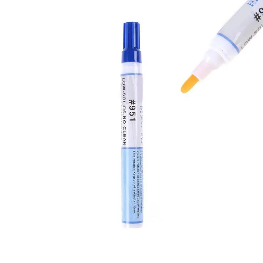 Soldering Rosin Flux Pen 951 Low Solid Non clean DIY Solder Power Cleaning free Welding Pen For Kester Soldering Solar Panel