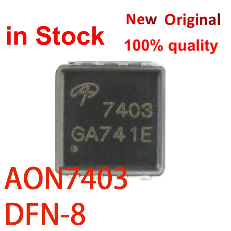 (10 piece)100% New AON7403 7403 -29A -30V DFN-8 P-channel Field Effect Transistor (MOSFET)