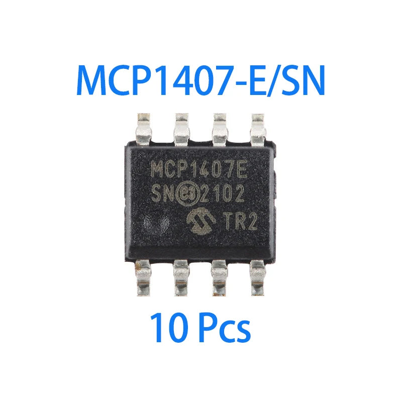1~100Pcs MCP1407-E/SN SOP8 Surface Mount 6A High Speed Power MOSFET Driver Integrated Circuit Chip For Power Control Board