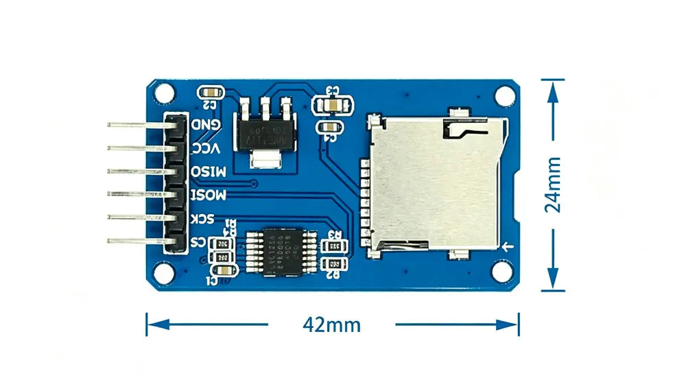 1-5pcs Micro SD Storage Expansion Board Micro SD TF Card Memory Shield Module SPI For Arduino