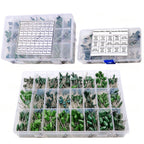 223 333 473 104 Polyester Film Capacitor KIT 330PF 470PF 560PF 102 222 472 103  1NF 2.2NF 10NF 22NF 47NF 100NF 0.1UF