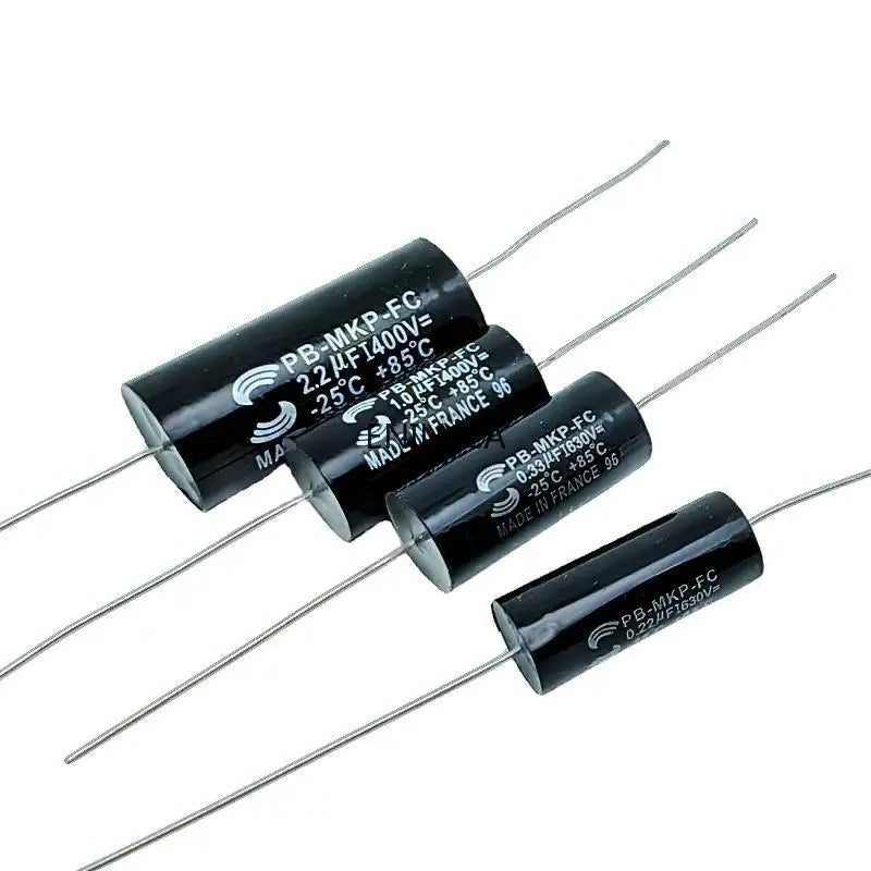 2Pcs MKP Capacitor Audiophiler Kondensotor HIFI Fever Electrodeless Audio Metal Film 400V 630V 1.5UF 1.8UF 2.2UF 3.3UF 4.7UF