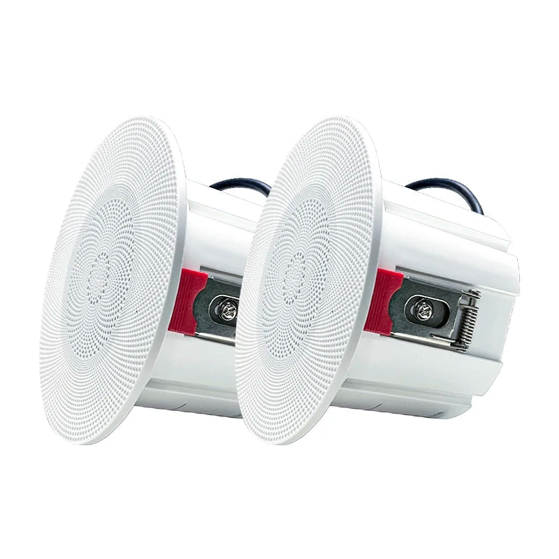 3 Inch Passive Ceiling Speakers 8 Ohm Home Theater Background Music Stereo Sound Embedded Audio System For Kitchen Living Room