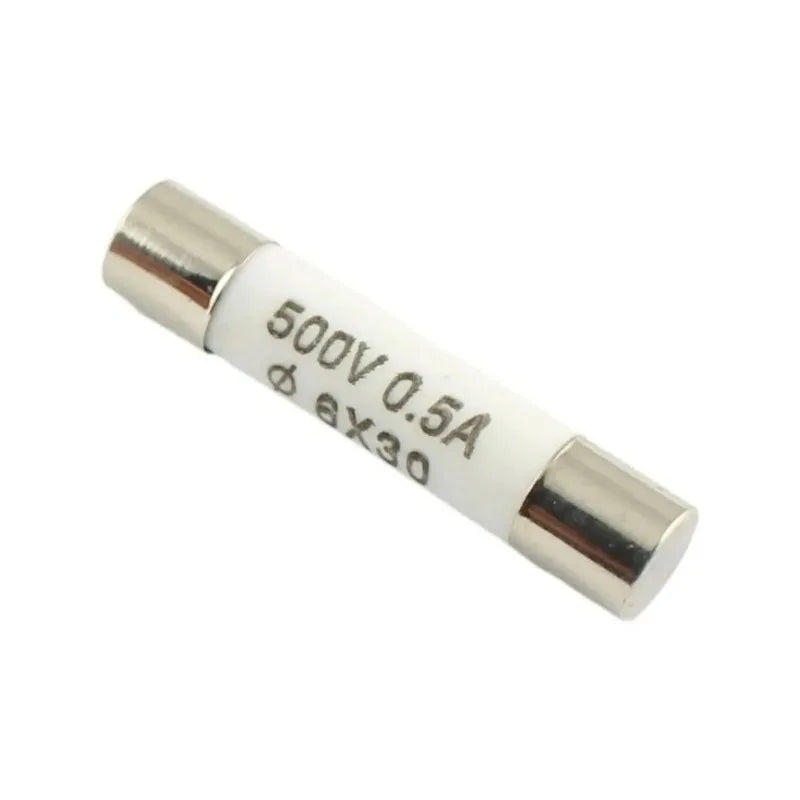 10pcs Ceramic Fuse Cartridge RO58 6x30mm 500V F 0.5A 1A 2A 3A 4A 5A 6A 8A 10A 13A 15A 20A 25A 30A Fast Blow BS1362 6*30mm