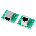 RJ45 Adapter Board To XH2.54 Modular Ethernet Connector Adapter Network Interface + Breakout Board + Pin Header Switch to Beta