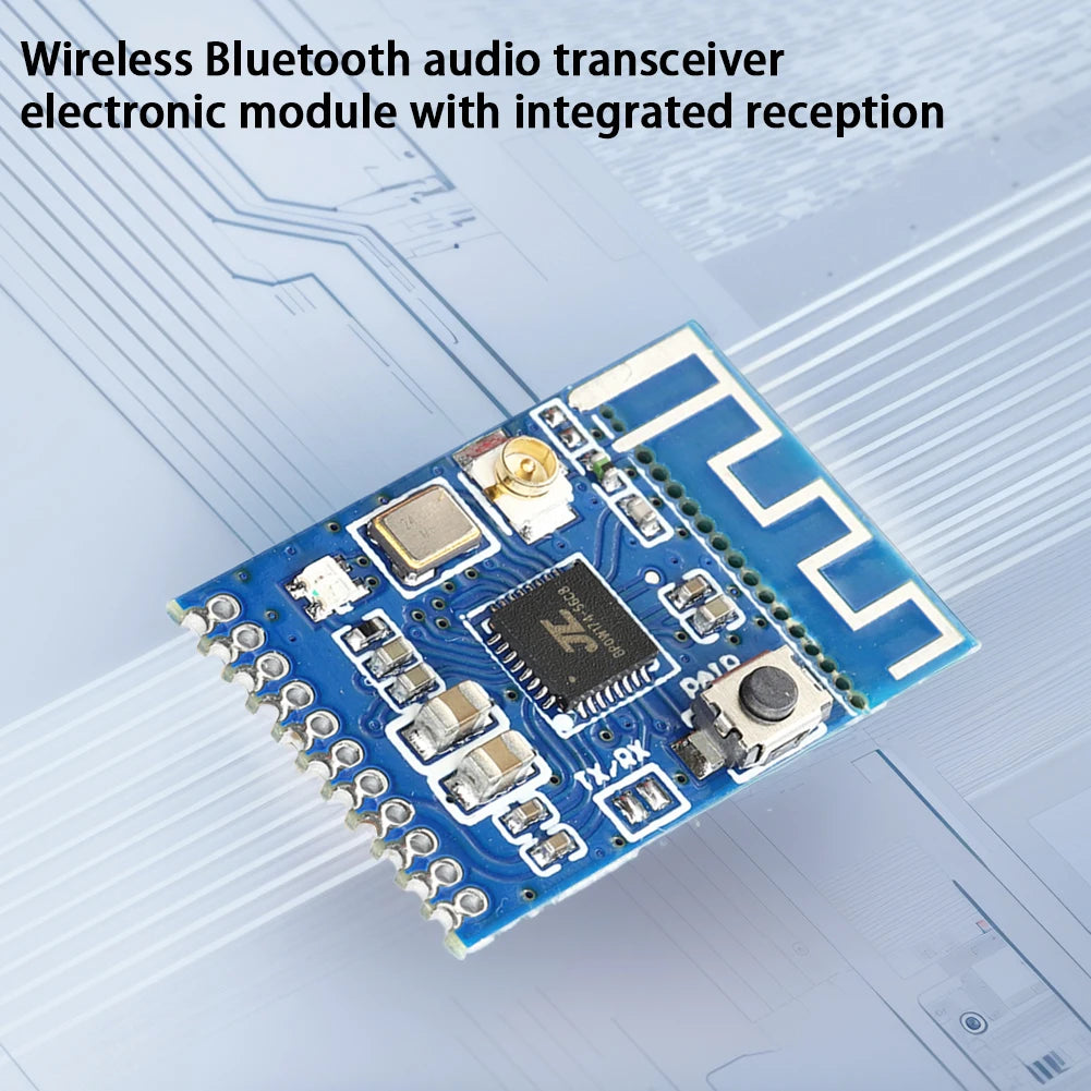 KCX_EMITER Bluetooth-Compatible 5.3 Module 3.5-5V Audio Transmitter Module Earphone Board Wireless Speaker