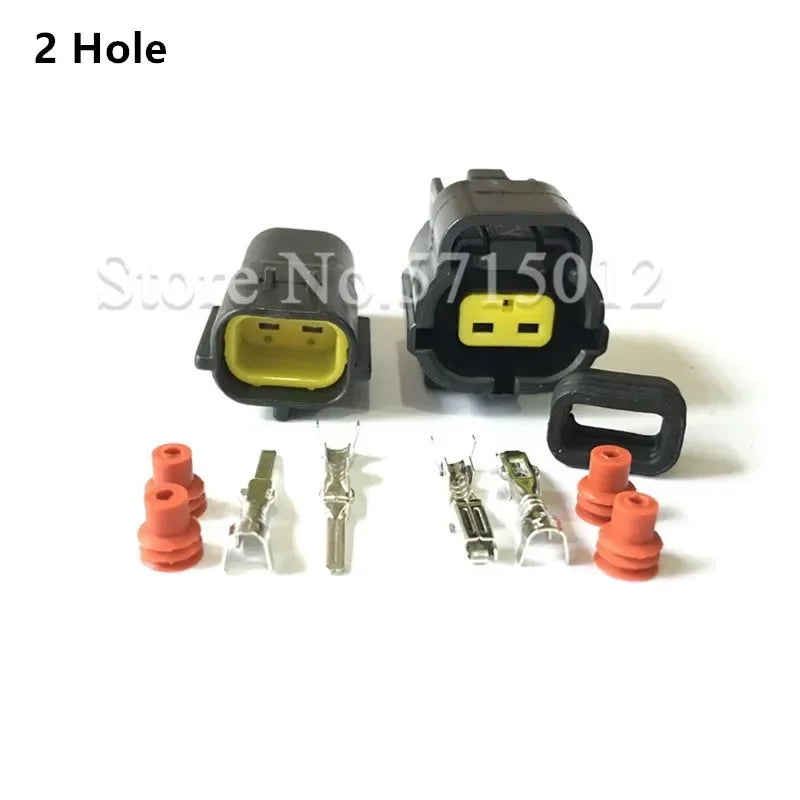 Denso 2/3/4/6/8/10/12 Hole Way Waterproof Wire Connector Plug Car Auto Sealed Electrical Set Car Truck Connector
