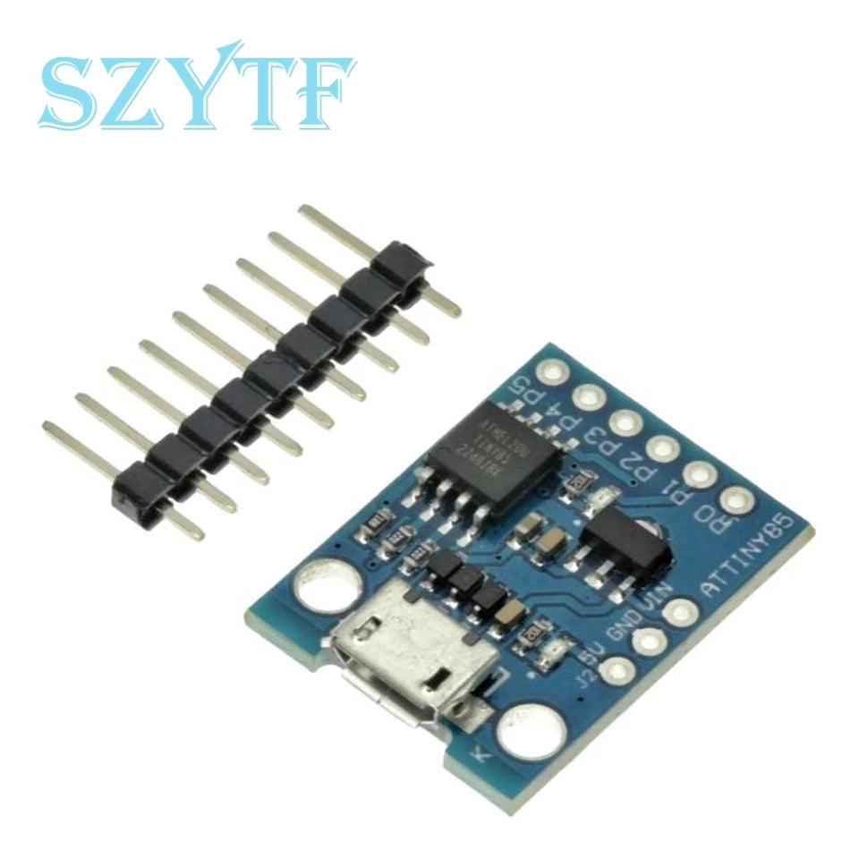 ATtiny ATtiny85 Digispark Kickstarter Micro USB Development Board Module IIC I2C TWI SPI Low Power Microcontroller