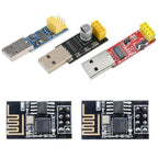 CH340C USB ESP8266 ESP-01 ESP01S Prog WIFI Downloader Module Developent Board for Arduino Programmer Adapter