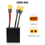 Mini Electric Bicycle Dual-Battery Discharge Converter Connection Adapter, Voltage Range 10 - 100V, Anderson/XT60/XT90 Connector