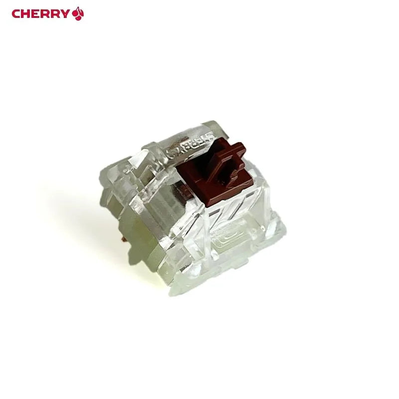 Original Cherry MX Brown RGB Switch 5Pin Tactile SMD Mechanical Keyboard High-precision Switch 45gf Gold Crosspoint MX1A-G1NB