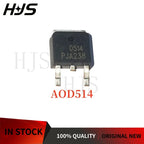 10PCS AOD442 AOD444 AOD484 AOD514 D442 D444 D484 D514 12A 25A 37A 85A 30V 60V TO-252 DPAK SMD N-Channel MOSFET Transistor