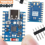 TENSTAR ROBOT ESP32-H2 SuperMini Development Board Bluetooth 5 Microcontroller Programming Learning Board Blue