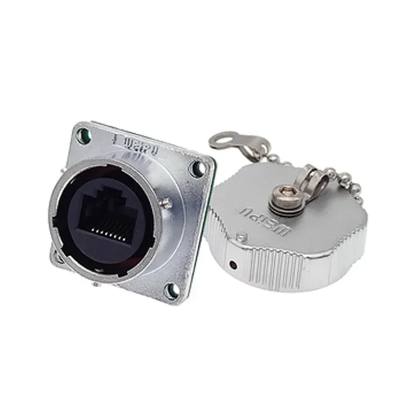 WEIPU WY24 RJ45 TE+Z Outdoor Lan CAT6 Connector Waterproof IP67 WY24JRJ45TE WY24KRJ45Z  Ethernet Network Male Plug Female Socket