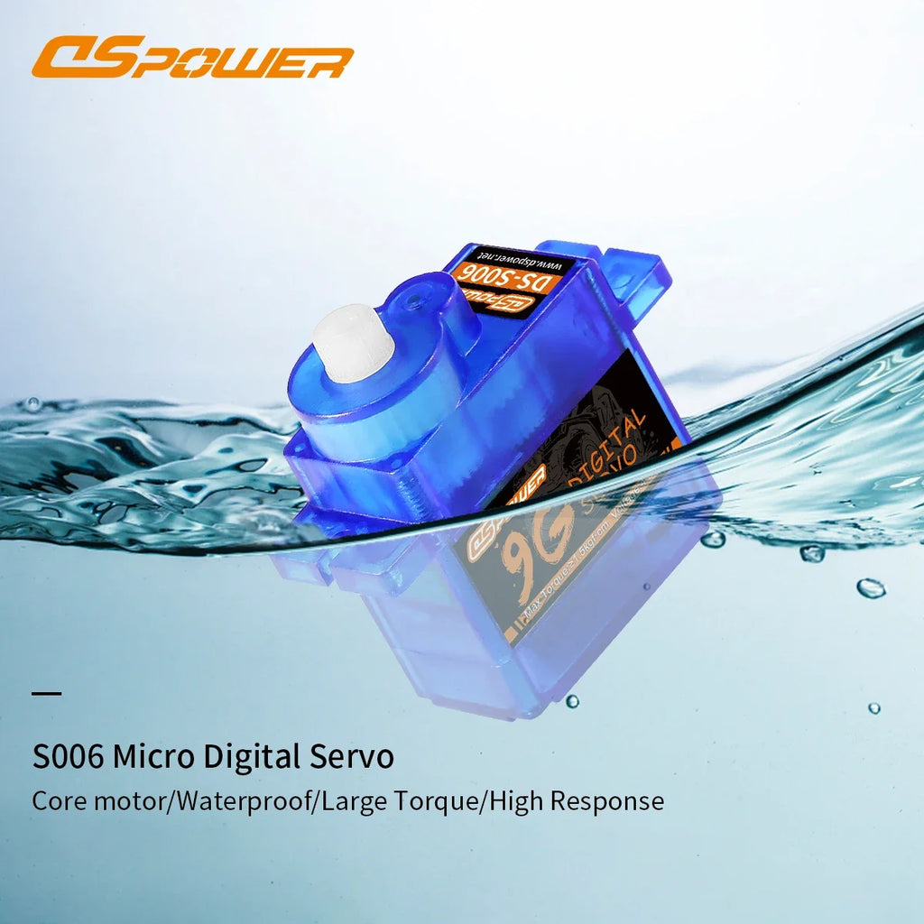 1/5pcs DSpower 9g 12g Metal/plastic Gear Mini Micro Servo Motor for RC Plane SG90 MG90S Helicopter Drone Fixed-Wing Car Robot