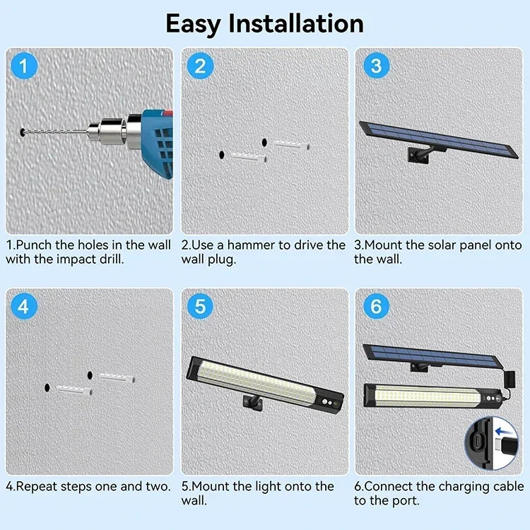 LED Outdoor Solar Light 316/158 LED Motion Sensor Solar Wall Lamp With Remote Waterproof 3 Work Modes Garden Decor Street Lights
